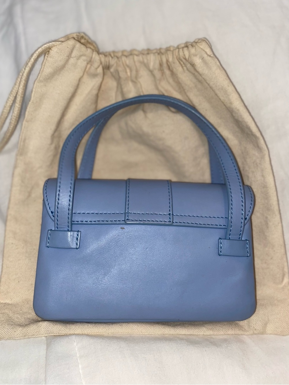 Jacquemus Le sac Minho - Light Blue - Picture 7 of 8